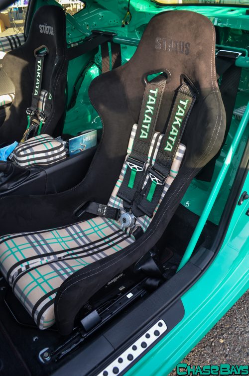 Status Racing Standard Ring Bucket Seat Icon Custom Carbon Fiber