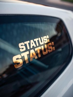 status stickers for car
