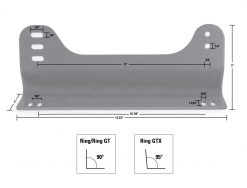 Side Mounts for GT-X Composite Seats